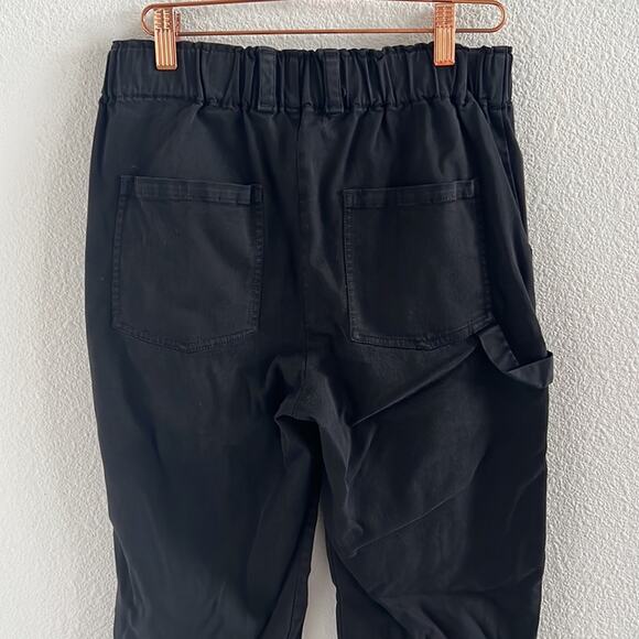 Young Fabulous & Broke Black Cargo Jogger Pants Cinched Waist and Ankles Medium - Picture 8 of 10